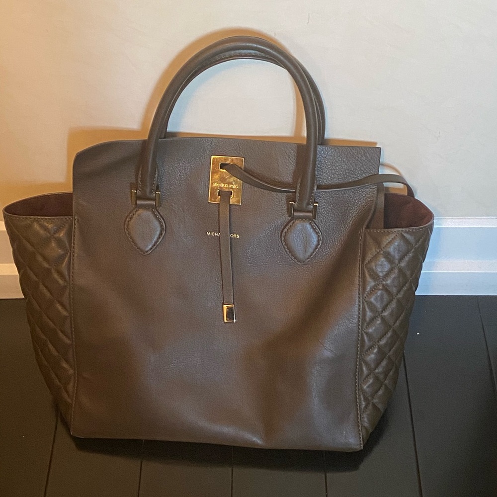 MICHAEL KORS large leather bag